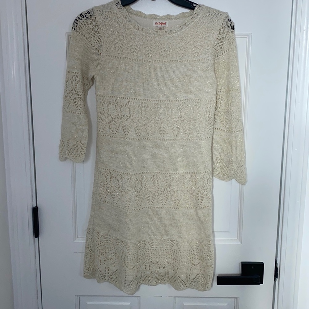 Cat and Jack Girls Dress (Size: L 10/12)